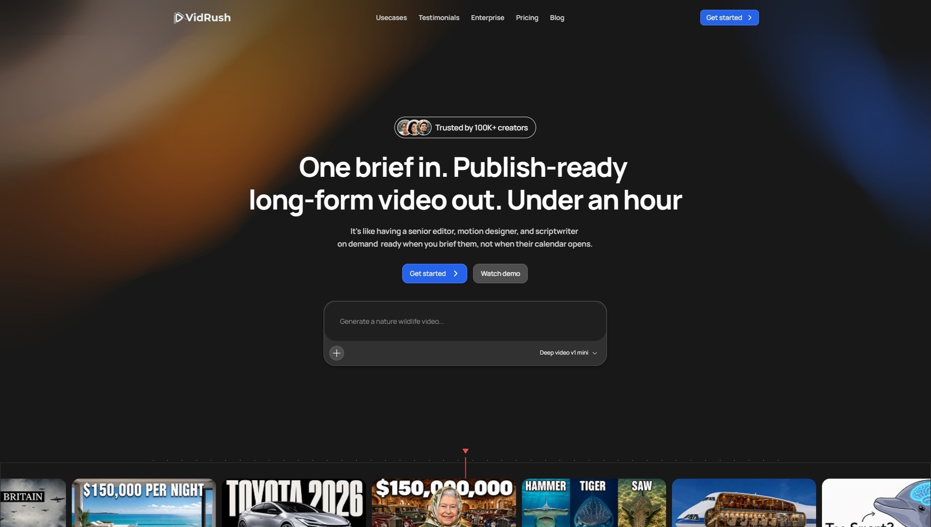 VidRush.ai: Features, Pricing, AI Models, Honest Reviews, and How It works